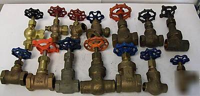 Nib lot of 61 valves co swagelok powell stockham apollo