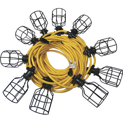 Northern industrial string lights 10-light 100' string