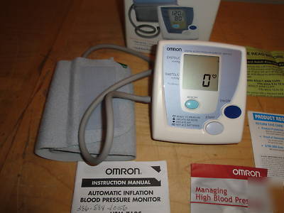 Omron home automatic blood pressure monitor hem-712C