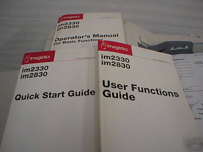 Toshiba imagist IM2330 copiers copy machines 74K copies