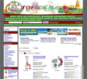 Toys website for sale - established website business