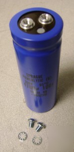 Vishay sprague powerlytic 36DY 4700 uf 100V capacitor