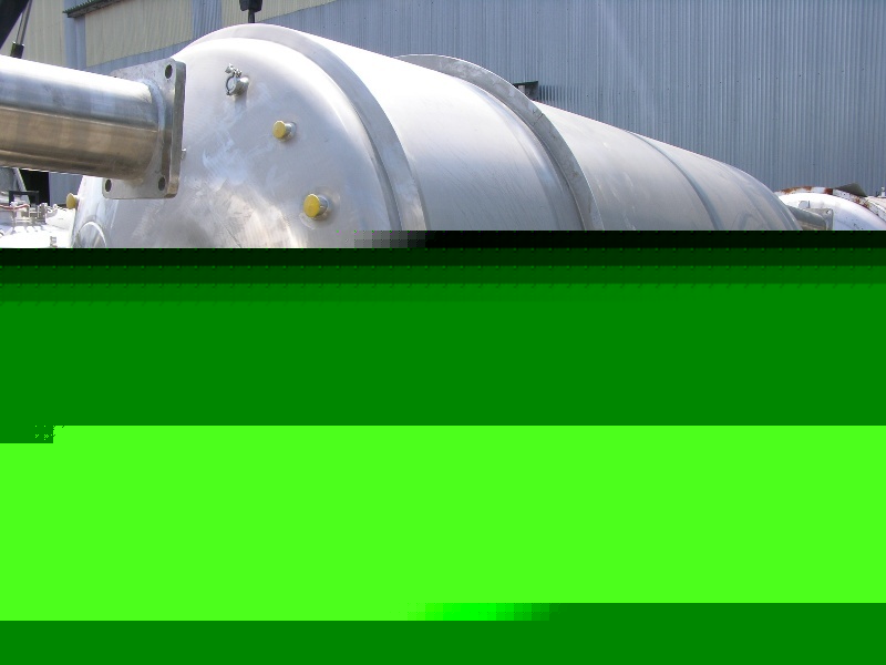 11000 liter feldmeier reactor, 316L s/s, 50/100...