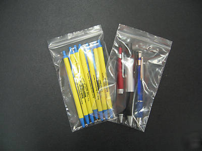 12 x 15 ziplock clear reclosable bags 1000/case 2.0 mil