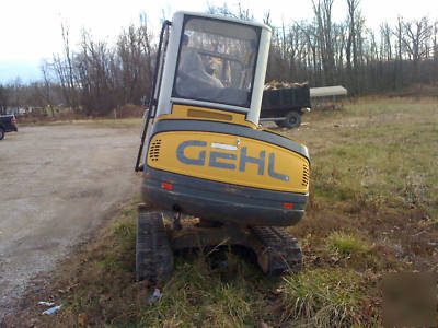 2001 gehl ge 362 excavator