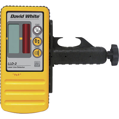 David white pulsing laser line detector