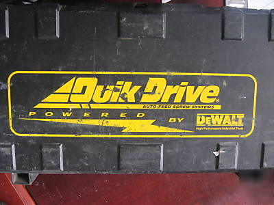 Dewalt vsr screwdriver with quick drive DW275QD