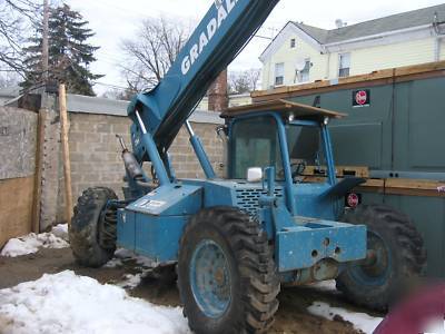 Gradall telehandler reach forklift fork lift truck