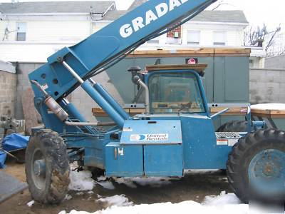 Gradall telehandler reach forklift fork lift truck