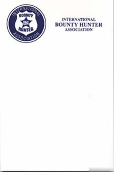 International bounty hunter association notepad