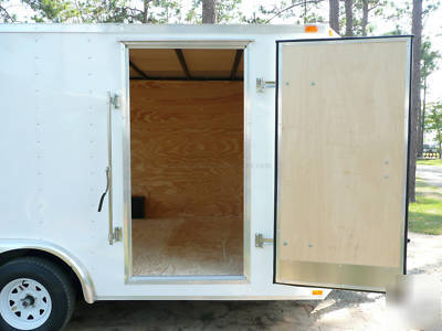 New 6X12 enclosed trailer - cargo - utility - 2010
