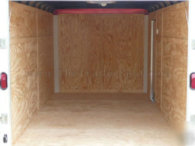 New 6X12 enclosed trailer - cargo - utility - 2010