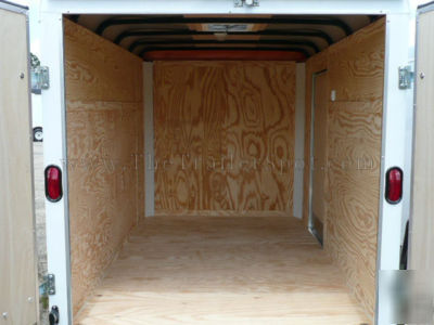 New 6X12 enclosed trailer - cargo - utility - 2010