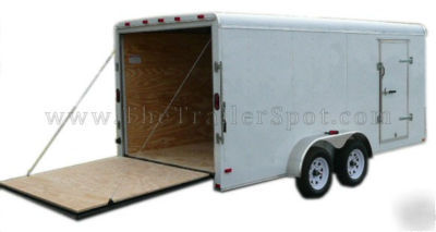 New 6X12 enclosed trailer - cargo - utility - 2010