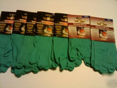New 7 wells lamont solvent gloves 178M medium nitrile