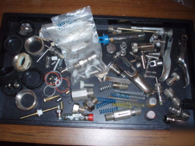 New hugh lot of binks spray gun parts old stock