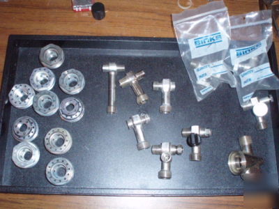 New hugh lot of binks spray gun parts old stock