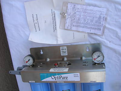 New optipure water filtration system fxs-32 - - 