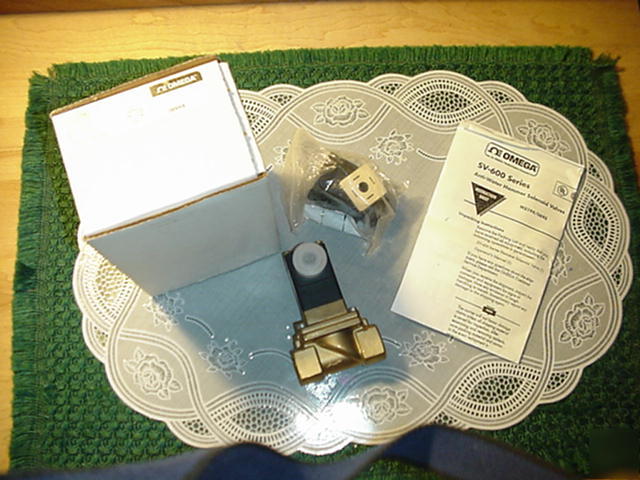 Omega sv-601 2-way anti-wtr hammer solenoid vlv 1/2 in