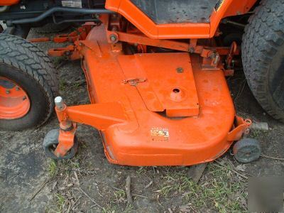 Tractor, B7400 kubota tractor mower, 4 wd, 60IN deck 