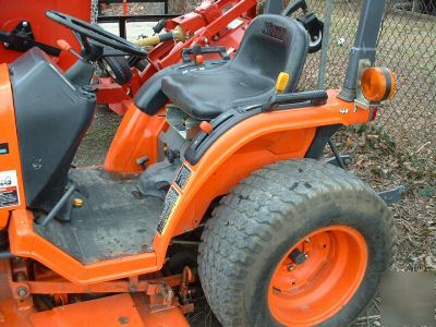 Tractor, B7400 kubota tractor mower, 4 wd, 60IN deck 