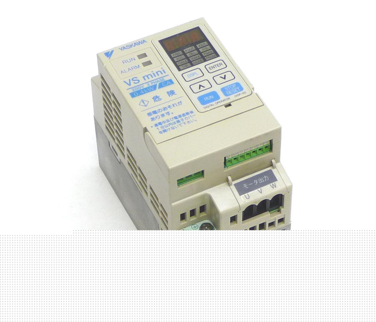 Yaskawa vs mini 200V 3-phase cimr-XCAA20P4 drive