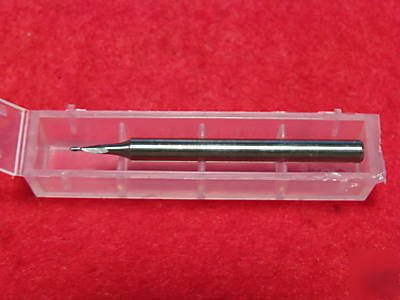 .025 ballnose endmill carbide end mill 2 flute 1 tool