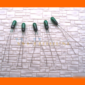 1000 x green 3MM 12V 80MA grain of wheat bulbs longlife