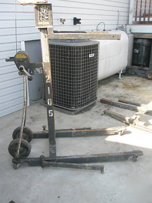 12' material lift vermette 512A 500-lb capacity