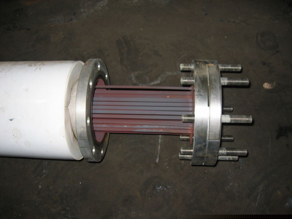 25 FT2 shell and tube heat exchanger stainless steel