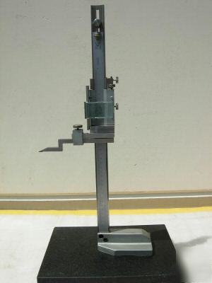 300MM x 0.02MM precision vernier height gage hardened
