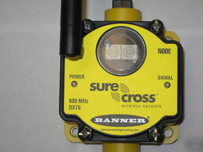 Banner sure cross wireless node DX70