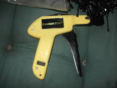 Conduct tite tool w/ ties