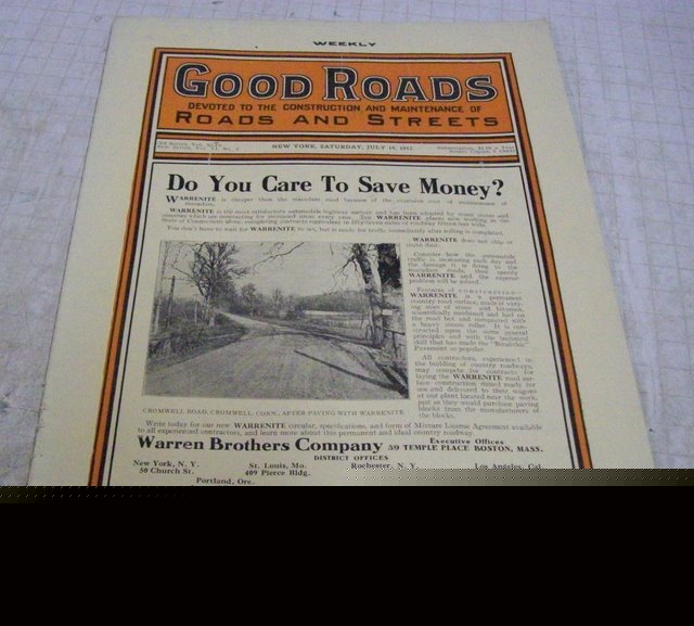 Good roads 1913 construction magazine vol.44, no.3