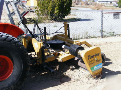Harley power rake pro-8 landscape & rock rake exc cond.