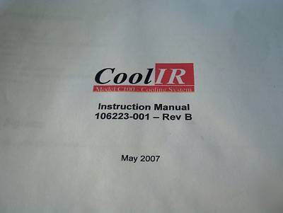 Itw ir cooling system C100-1 welding 6 gal water cooler
