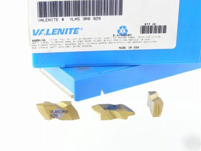 New 20 valenite nas 3R8 grade 929 carbide inserts P130S