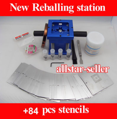 New bga reballing station +84 pcs stencil template kits