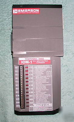 New emerson iom-1 input/output servo expander module 