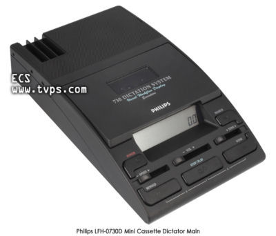 Philips 730-d 730D mini cassette dictator