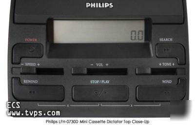 Philips 730-d 730D mini cassette dictator