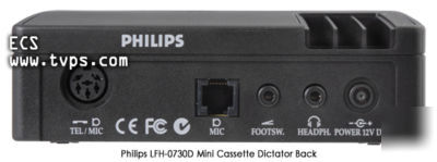 Philips 730-d 730D mini cassette dictator