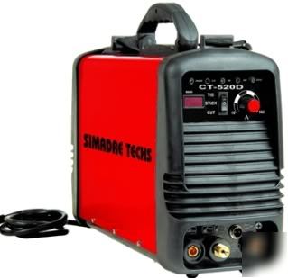 Simadre 520D 50A plasma cutter 200A tig arc mma welder