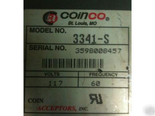 Soda vending machine coinco coin changer-100% working