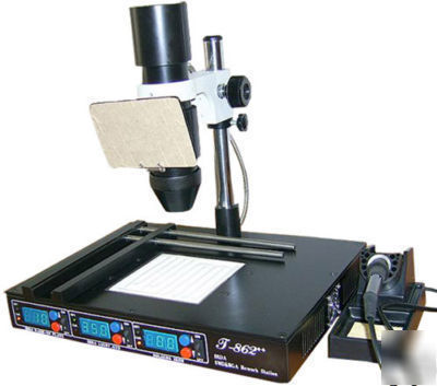 T862+ + irda welder infrared heating rework station bga