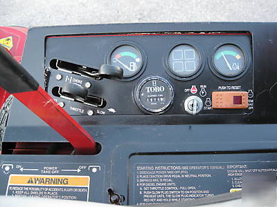 Toro groundsmaster 345 72