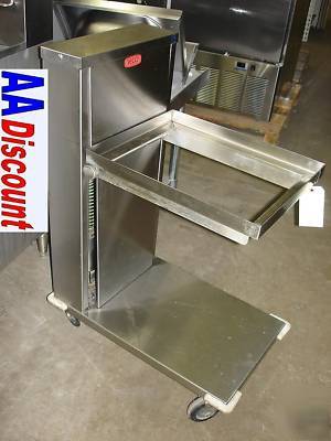 Used seco stainless transport cart for 14 x 18