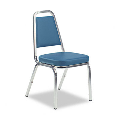 Vinyl upholstered stacking chair baja carib four/carton