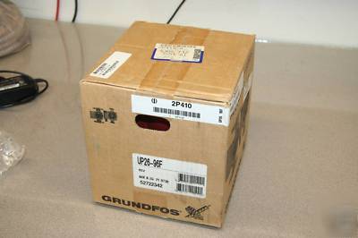 Grundfos 1/25 hp cast iron circulator pump UPS15-42F 