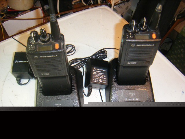 2 motorola mts 2000 flashport 800 mhz transceivers